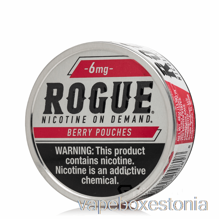 Vape Box Estonia Rogue Nikotiini Kotikesed - Marja 6mg